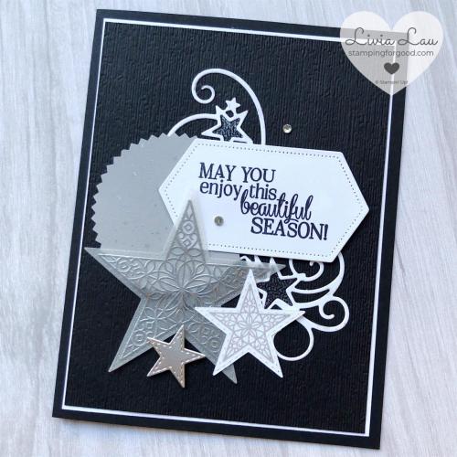 Stitched Stars Card